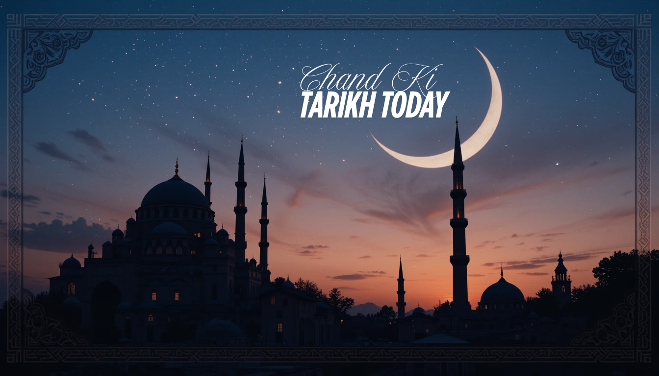 Chand Ki Tarikh Today: Full Guide to the Islamic Date of today